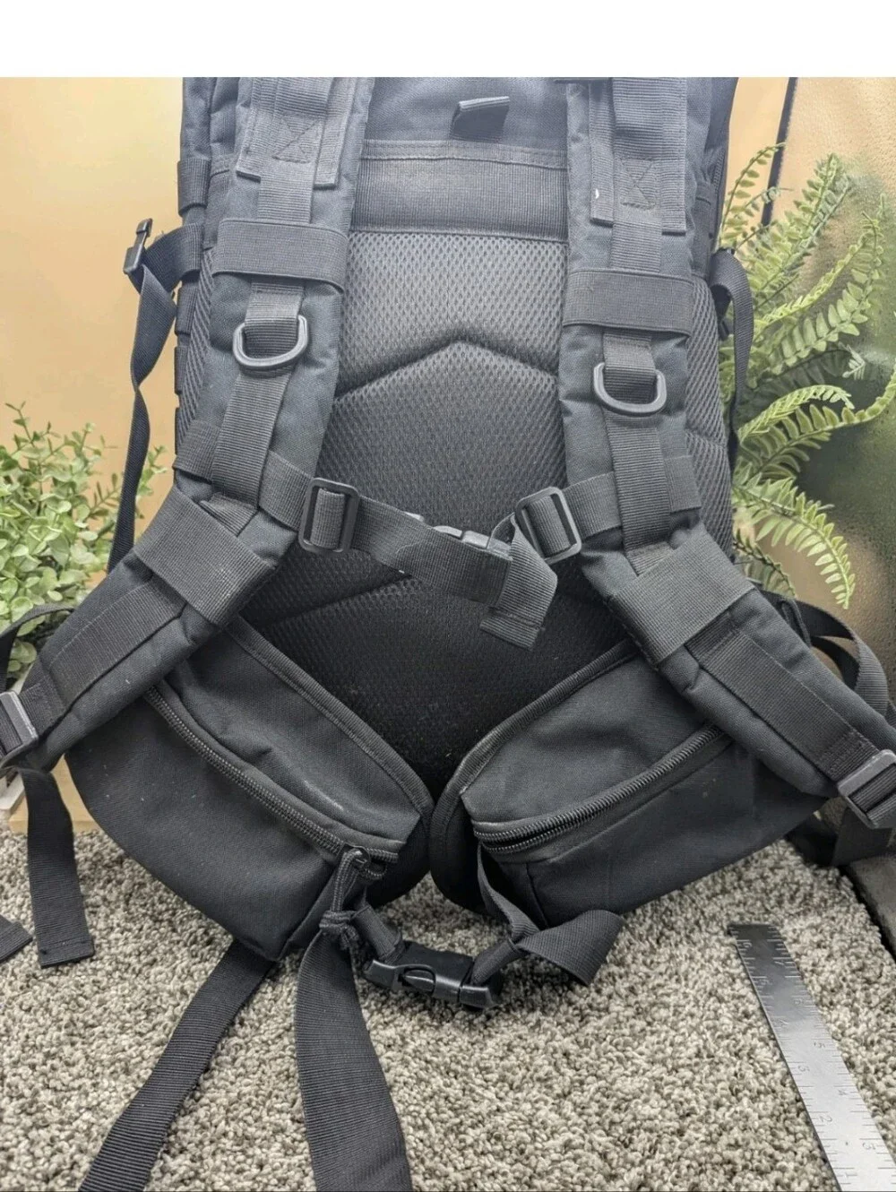 Molle Tactical Assault Backpack Multi Pocket Adjustable Padded Abs Expandable
